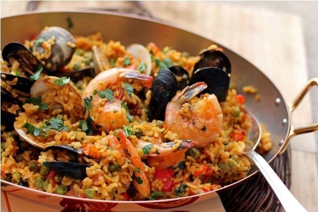 47. Deniz ürünleri ile Paella, İspanya